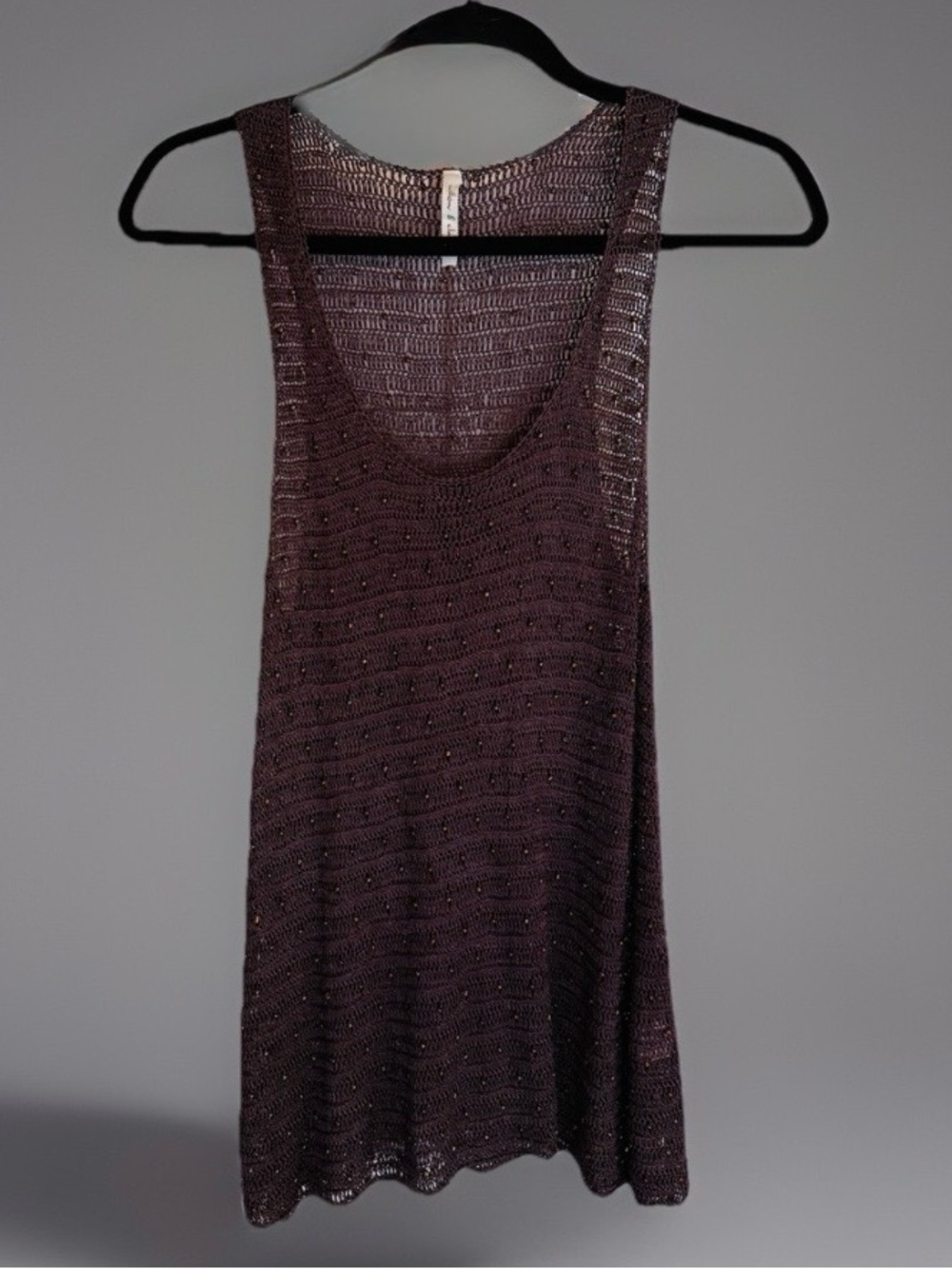 Willow & Clay HEAVY Beaded Dress Tank Top